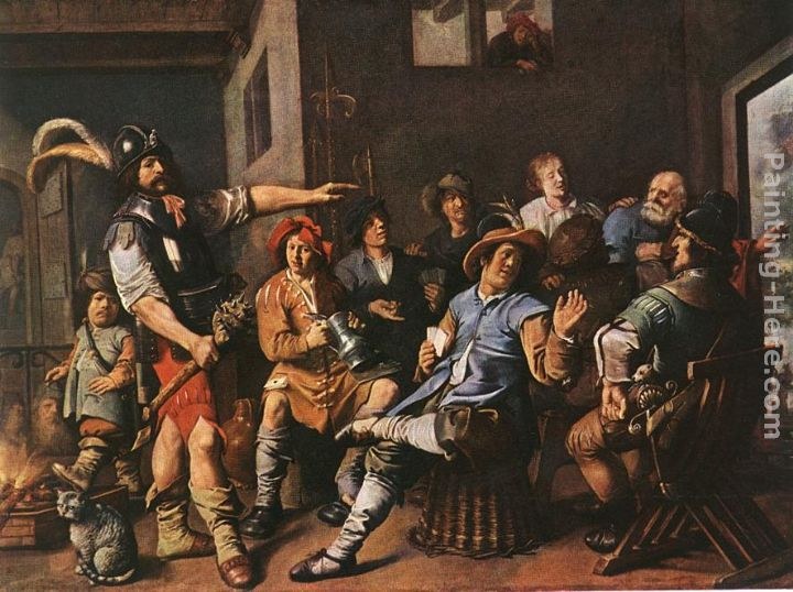 Jan Miense Molenaer The Denying of Peter